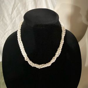 SOLD Fresh water pearl necklace with 14k clasp